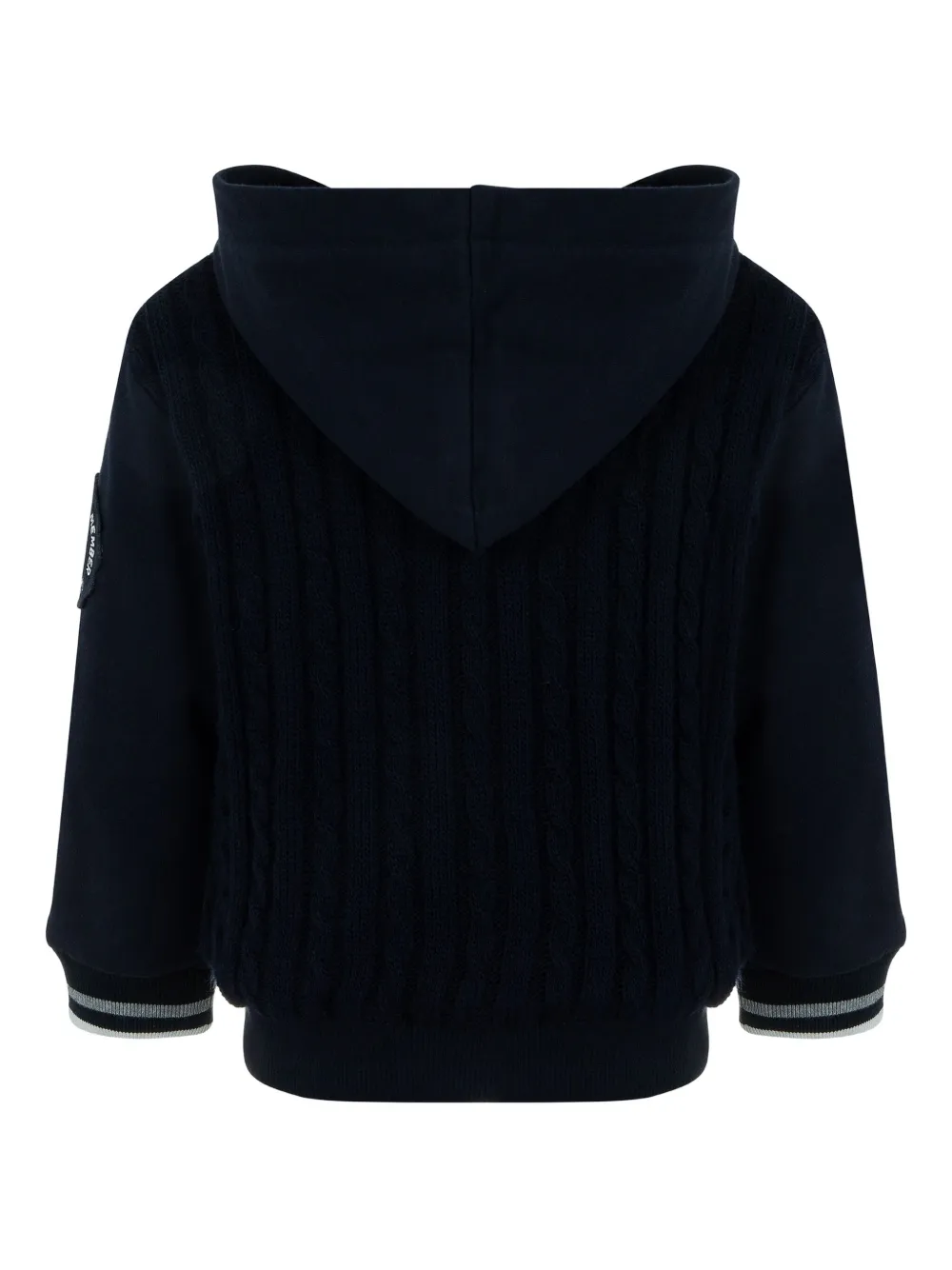 Lapin House cable-knit hoodie | Boys Hoodies & Sweatshirts | Image 2