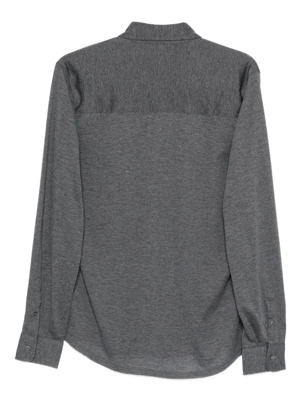 Fedeli long-sleeve wool shirt Grijs