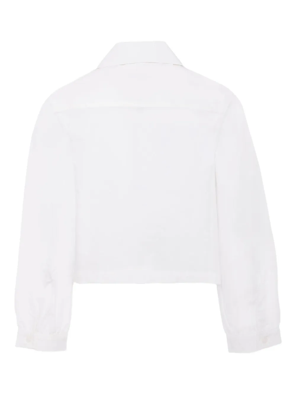 Marni Kids Peter Pan-collar cotton jacket | Girls Bomber Jackets | Image 2