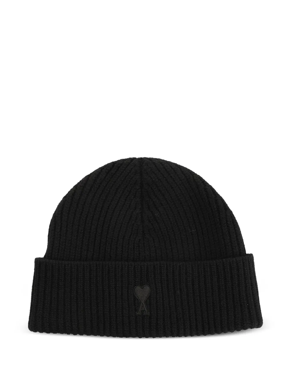 AMI Paris Ami de Coeur beanie | Black | Image 1