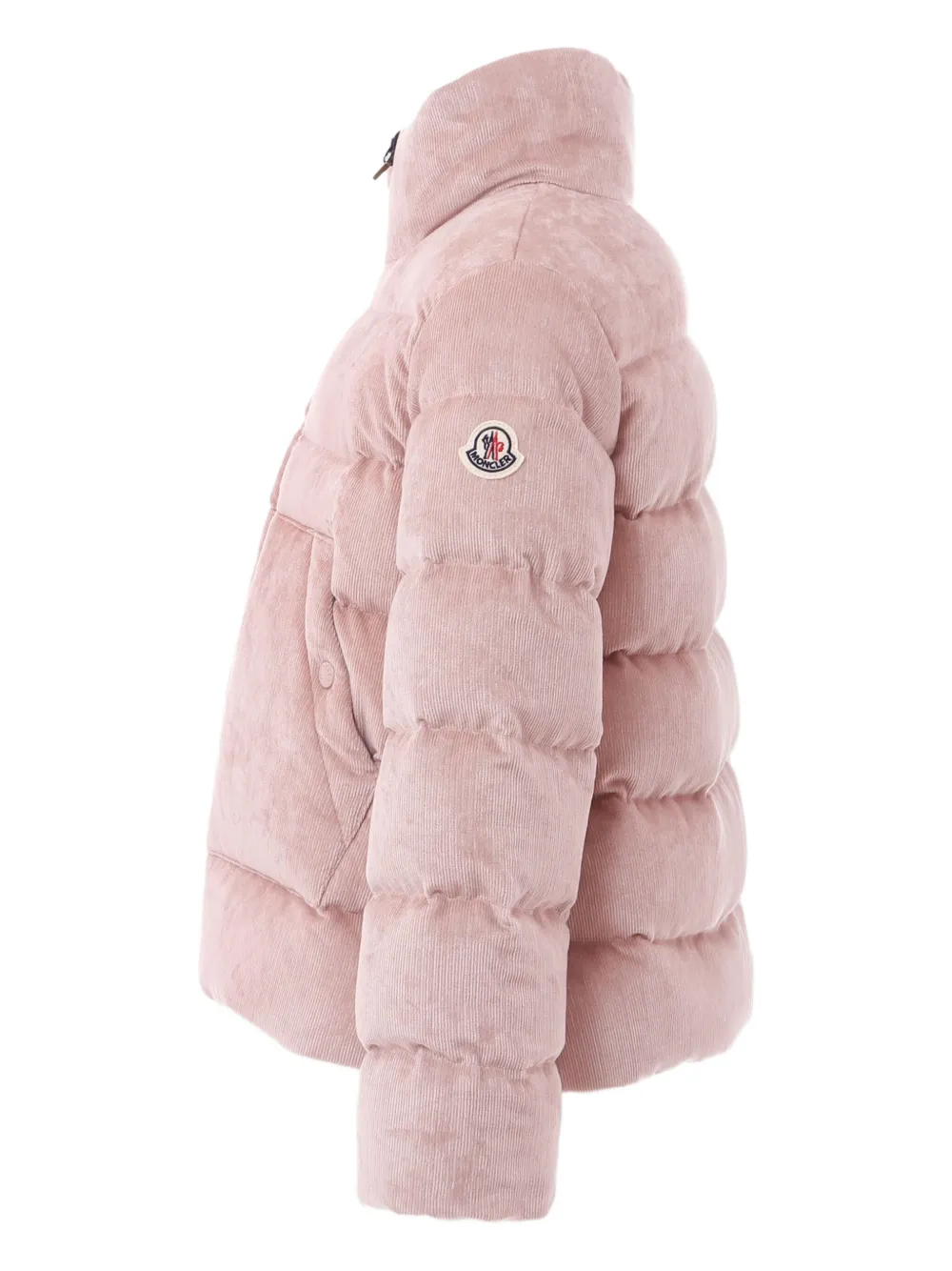 Moncler Enfant Marth corduroy quilted jacket Roze