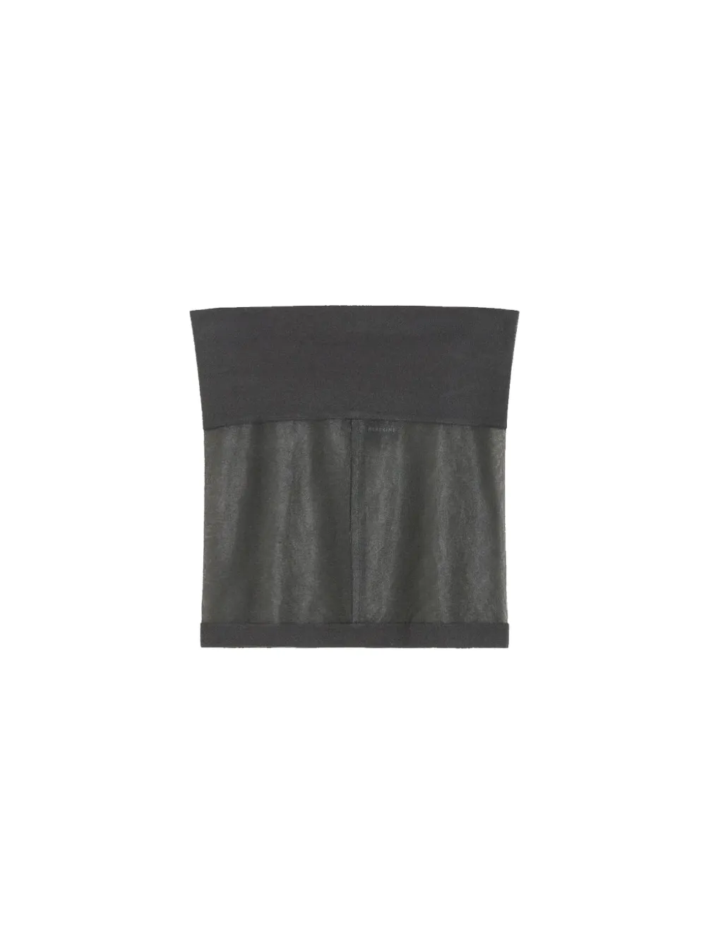 HERSKIND Bambi knitted tube top - Zwart