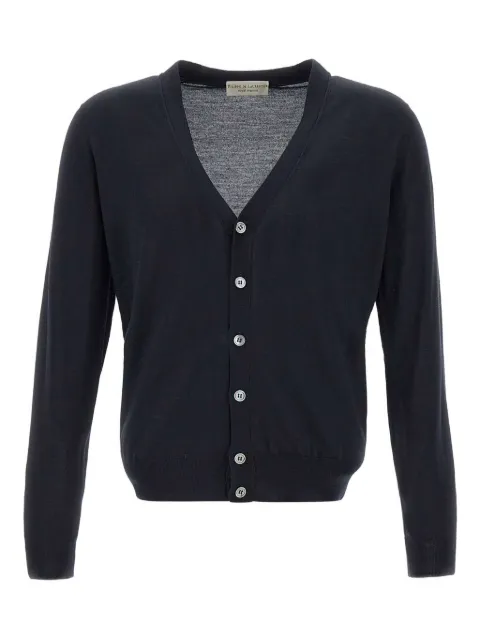 Filippo De Laurentiis V-neck ribbed-edge cardigan