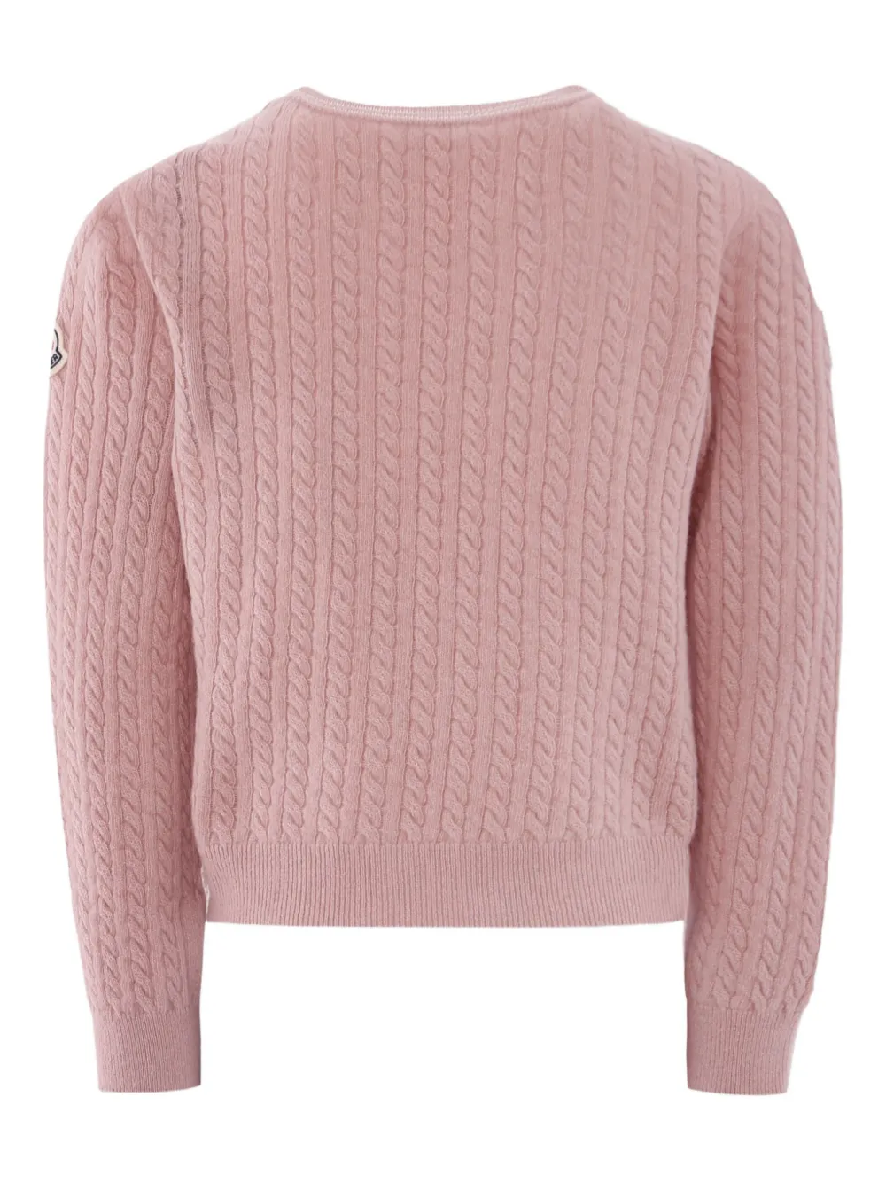 Moncler Enfant cable-knit wool sweater | Girls Jumpers & Knitwear | Image 2