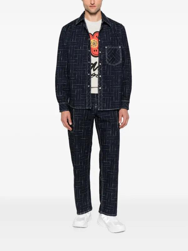 KENZO ケンゾー boke flower printed sweatshirt Kenzo Boke Flower-print Sweatshirt | Neutrals | FARFETCH