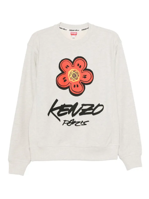 Kenzo Boke Flower スウェットシャツ | ニュートラル | FARFETCH JP