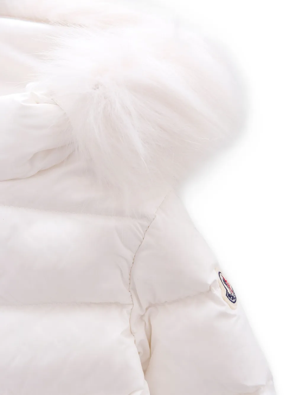 Moncler Enfant Obie padded jacket Wit