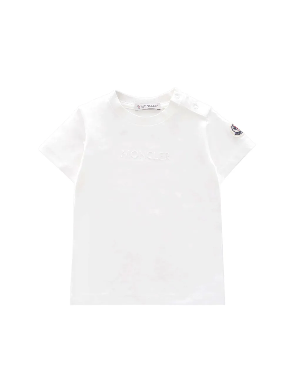 Logo-Embroidered Patch T-Shirt