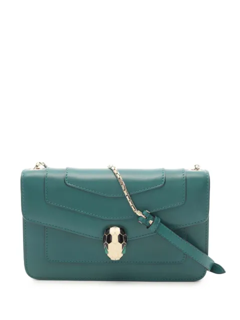 Bvlgari Pre-Owned mini sac à bandoulière Serpenti Forever en cuir (2000-2024)
