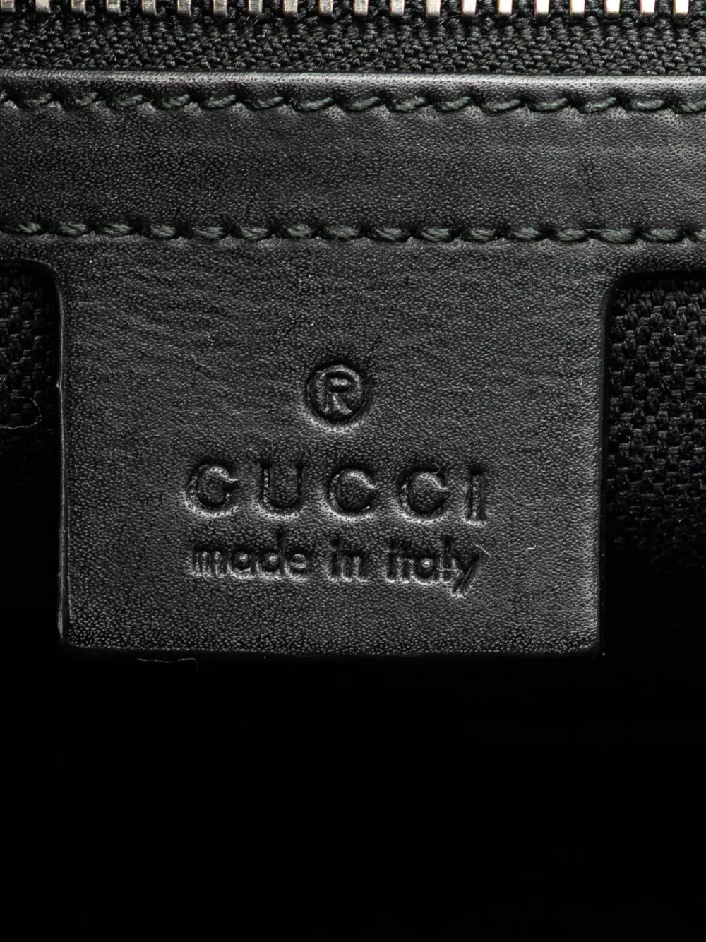 Pre-owned Gucci 2000-2015 Gg Supreme Web Backpack In Black
