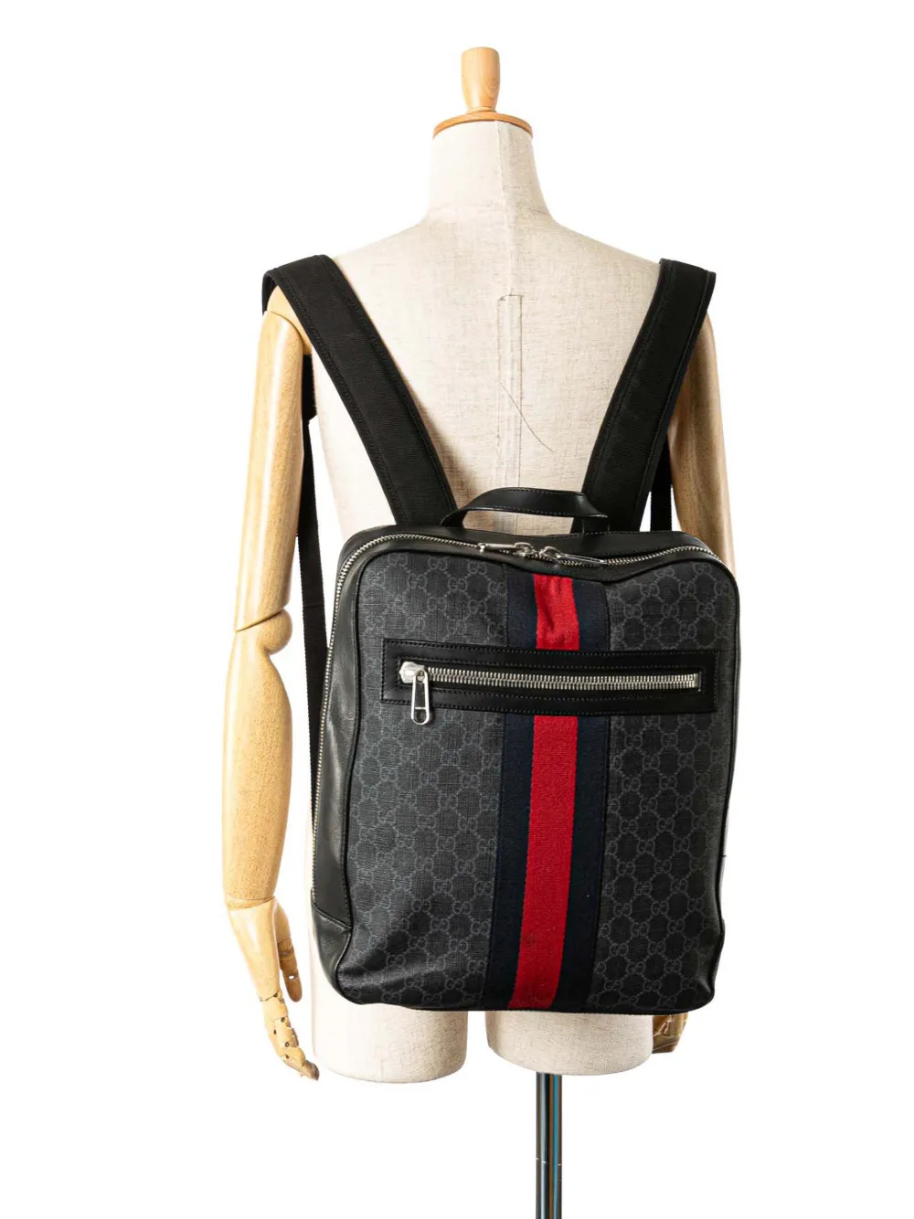 Gucci Pre-Owned 2000-2015 GG Supreme Web backpack | Pre-Owned | Image 2