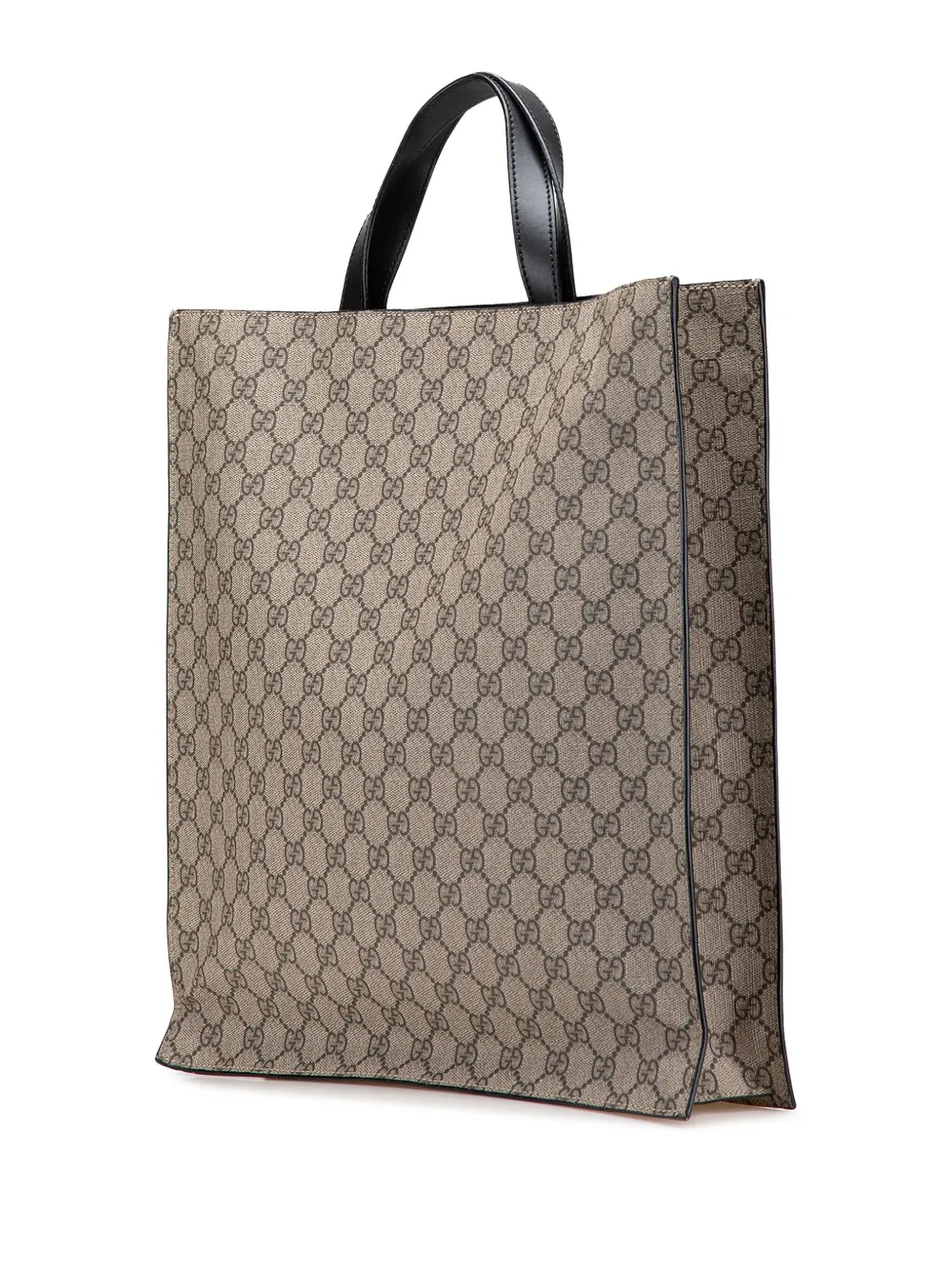 Pre-owned Gucci 2000-2015 Gg Supreme Convertible Soft Tote Satchel