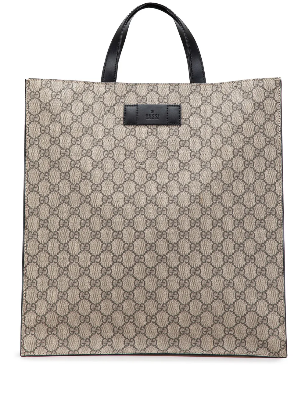 Gucci Pre-Owned 2000-2015 GG Supreme Convertible Soft Tote satchel | Brown | Image 1