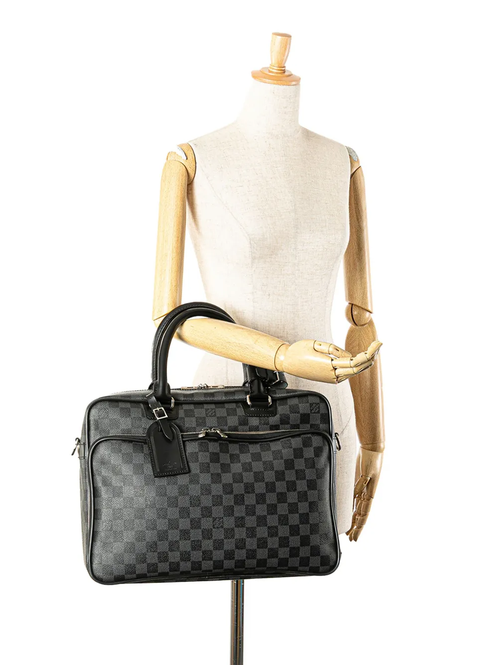 Louis Vuitton Pre-Owned 2012 Damier Graphite Icare business bag | Pre-Owned | Image 2