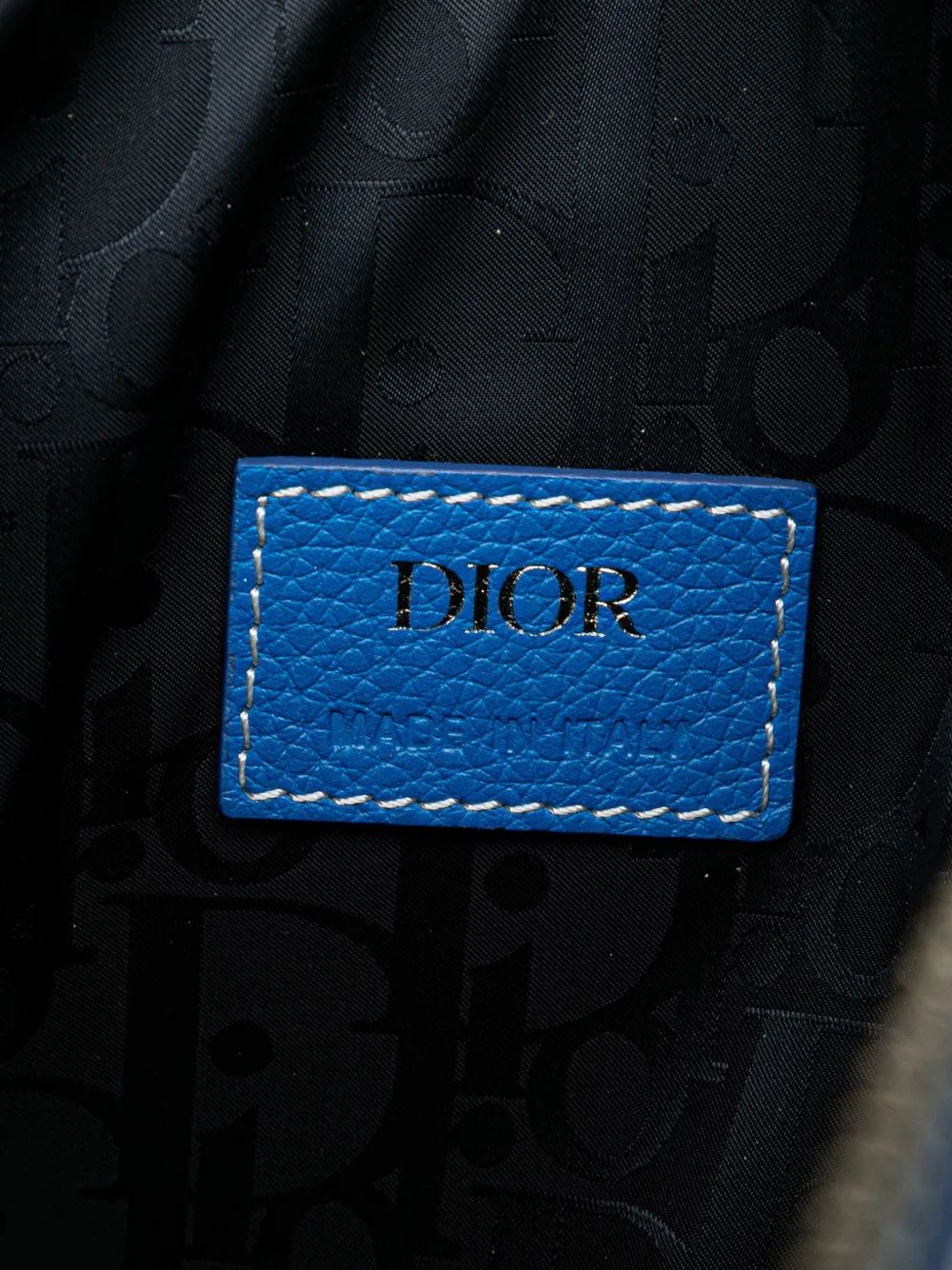 【新品】Christian DIOR&DANIELARSHAM Christian Dior Pre-Owned 2019 Daniel Arsham Grained Calfskin