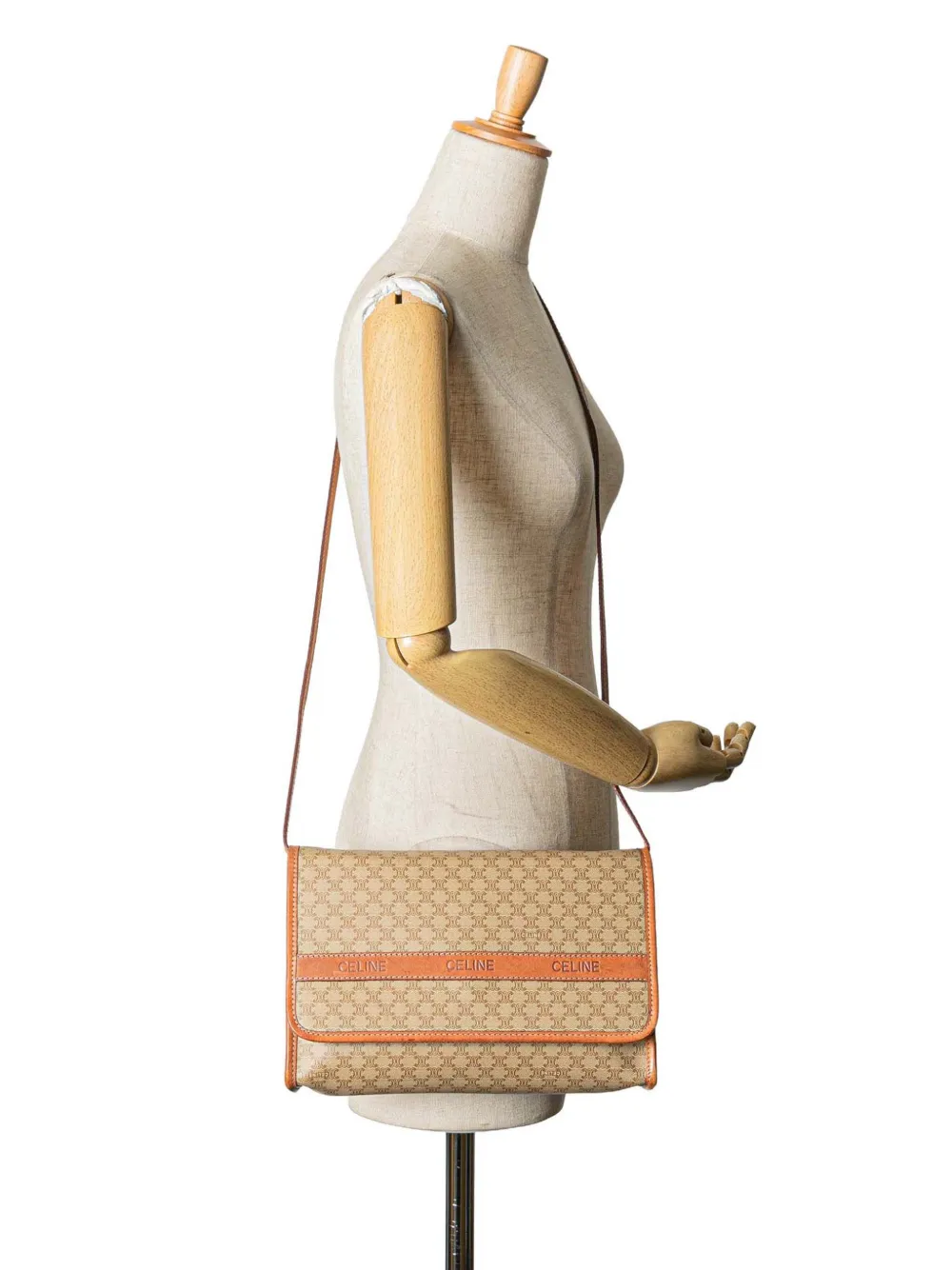 Céline Pre-Owned Borsa a tracolla Macadam in tela cerata 2009 | Pre-owned | Image 2