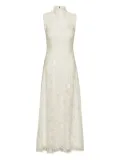 ROTATE BIRGER CHRISTENSEN sequin-lace maxi dress - White