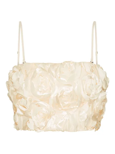 ROTATE BIRGER CHRISTENSEN rose-embellished tank top