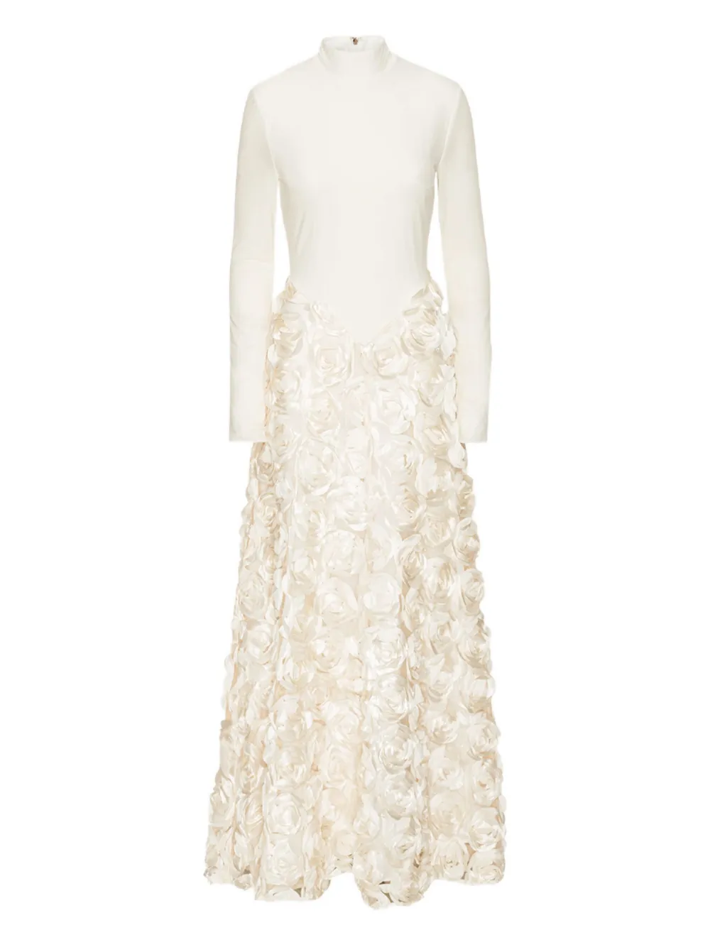 ROTATE BIRGER CHRISTENSEN rose-embellished dress | Neutrals | Image 1