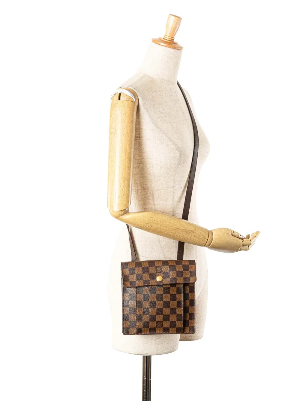 Louis Vuitton Pre-Owned 2001 Damier Ebene Pimlico crossbody bag | Pre-Owned | Image 2