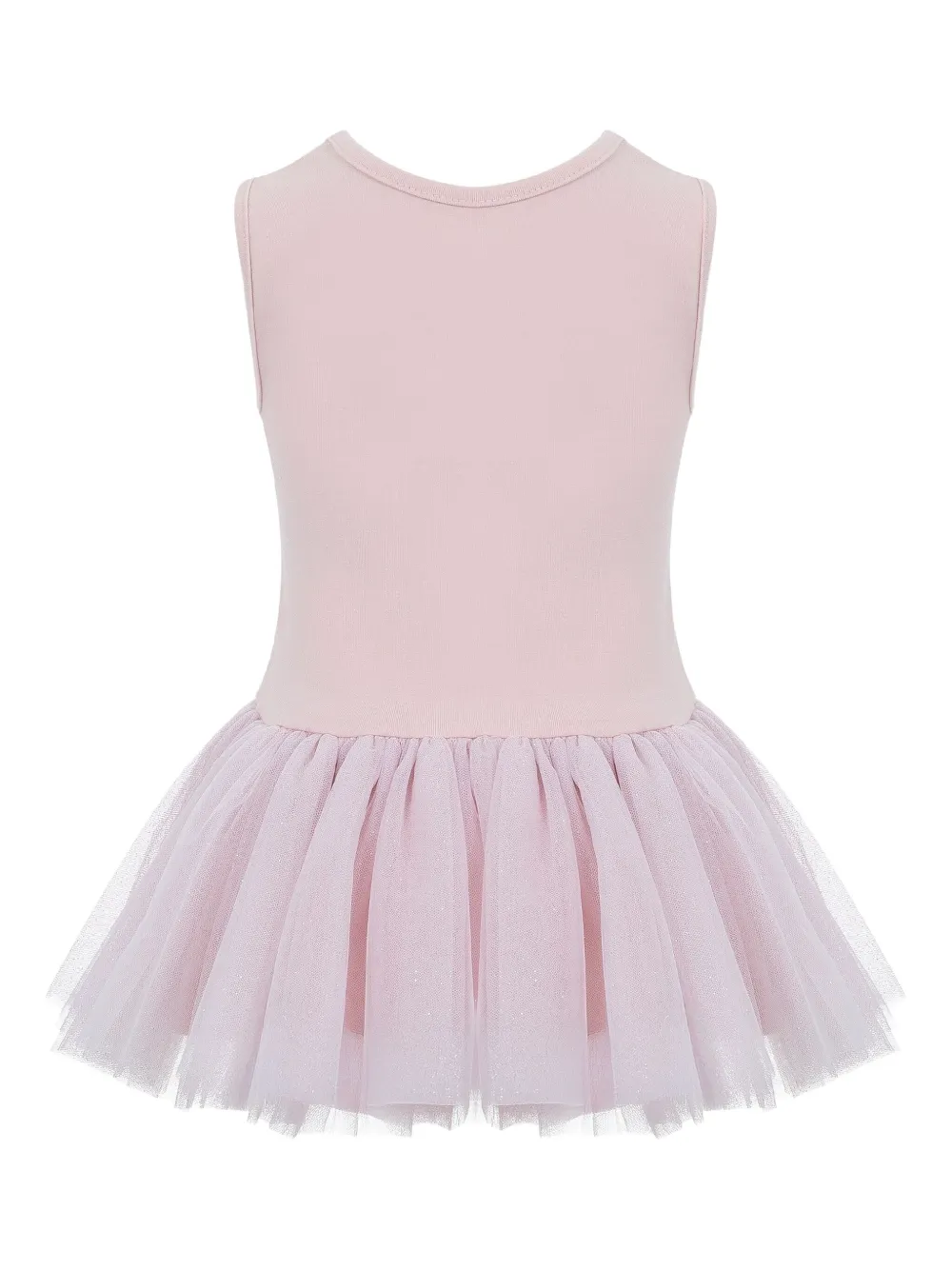Lapin House Knitted Tulle Dress In Multi