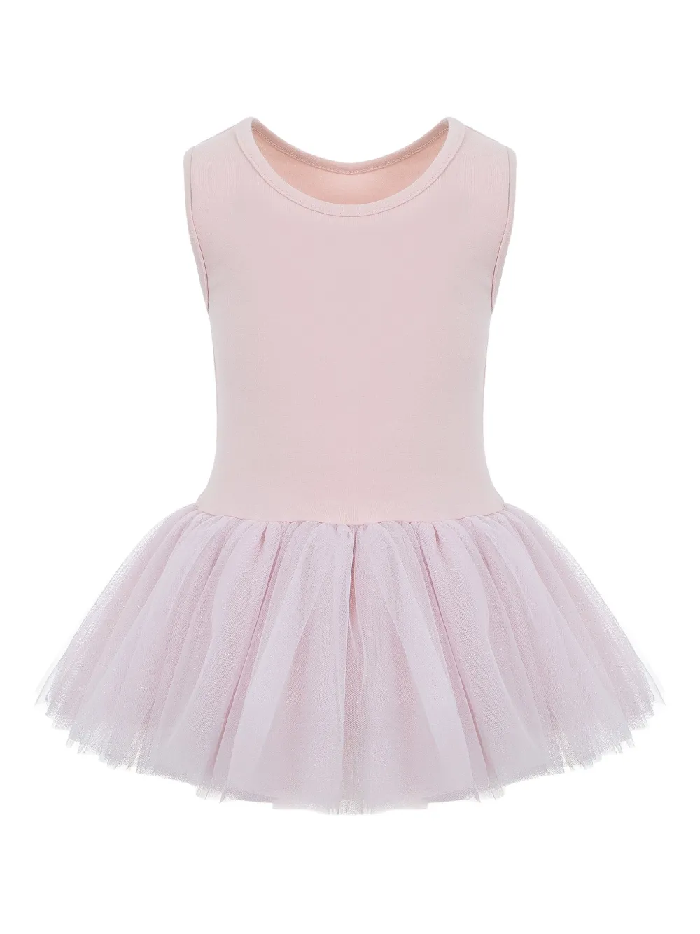 Lapin House Knitted Tulle Dress In Multi