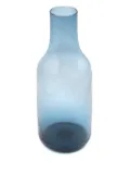 Bitossi Home cylindrical glass decanter (27cm) - Blue