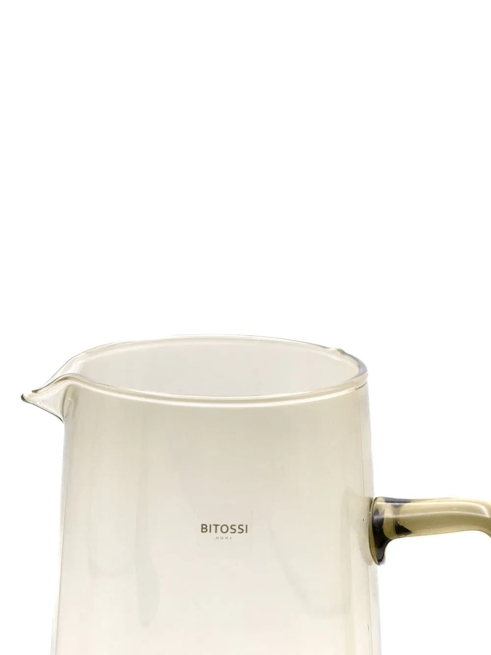  Bitossi Home Smoked Glass Pitcher (11cm) - Green 