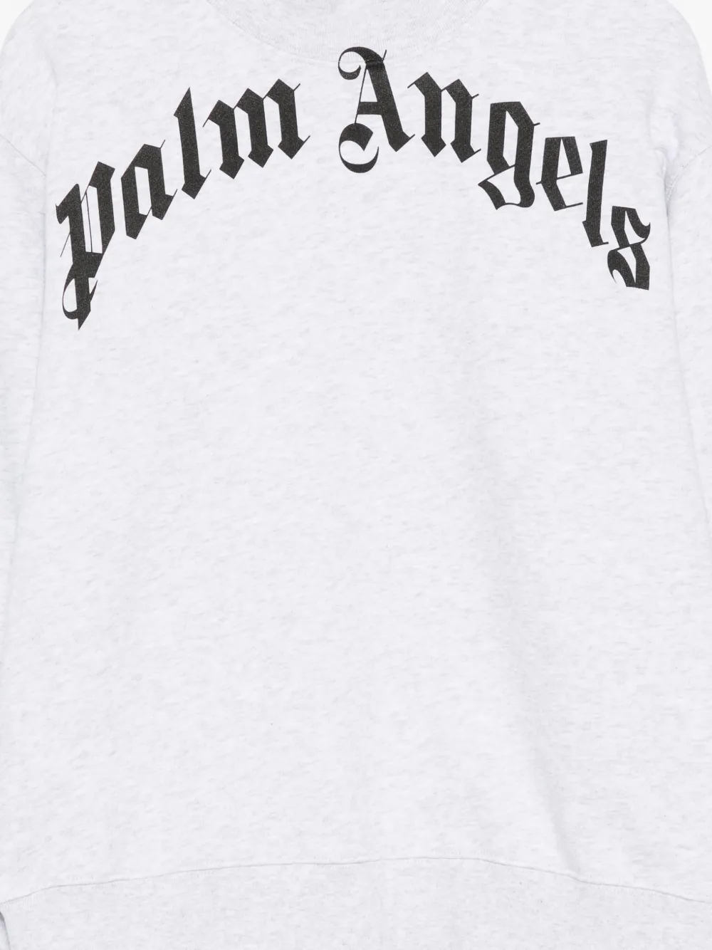 Palm Angels Kids Sweater met logoprint Grijs