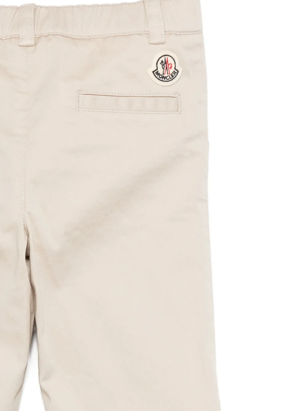 Moncler Enfant Katoenen broek Beige
