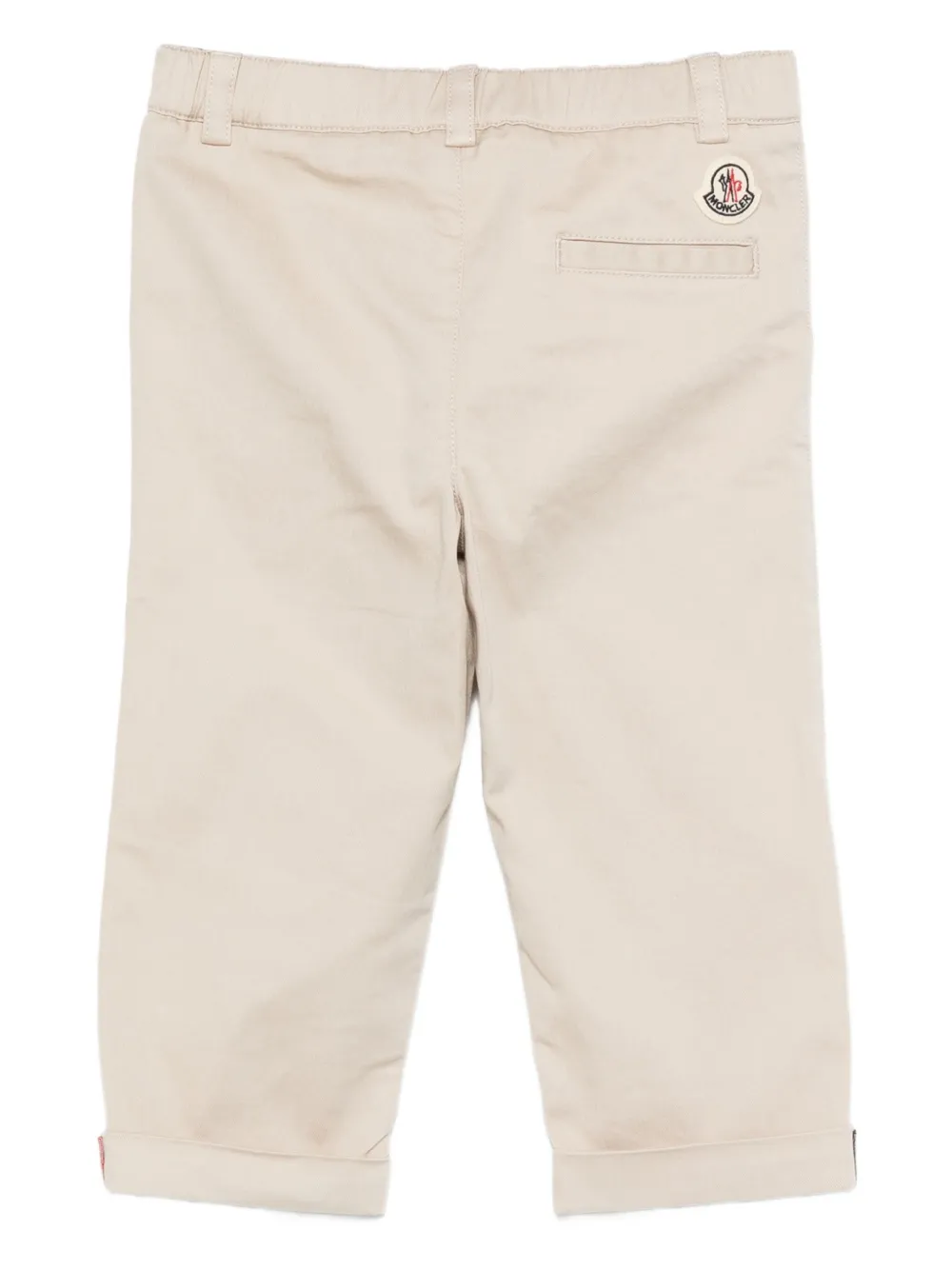 Moncler Enfant Katoenen broek Beige