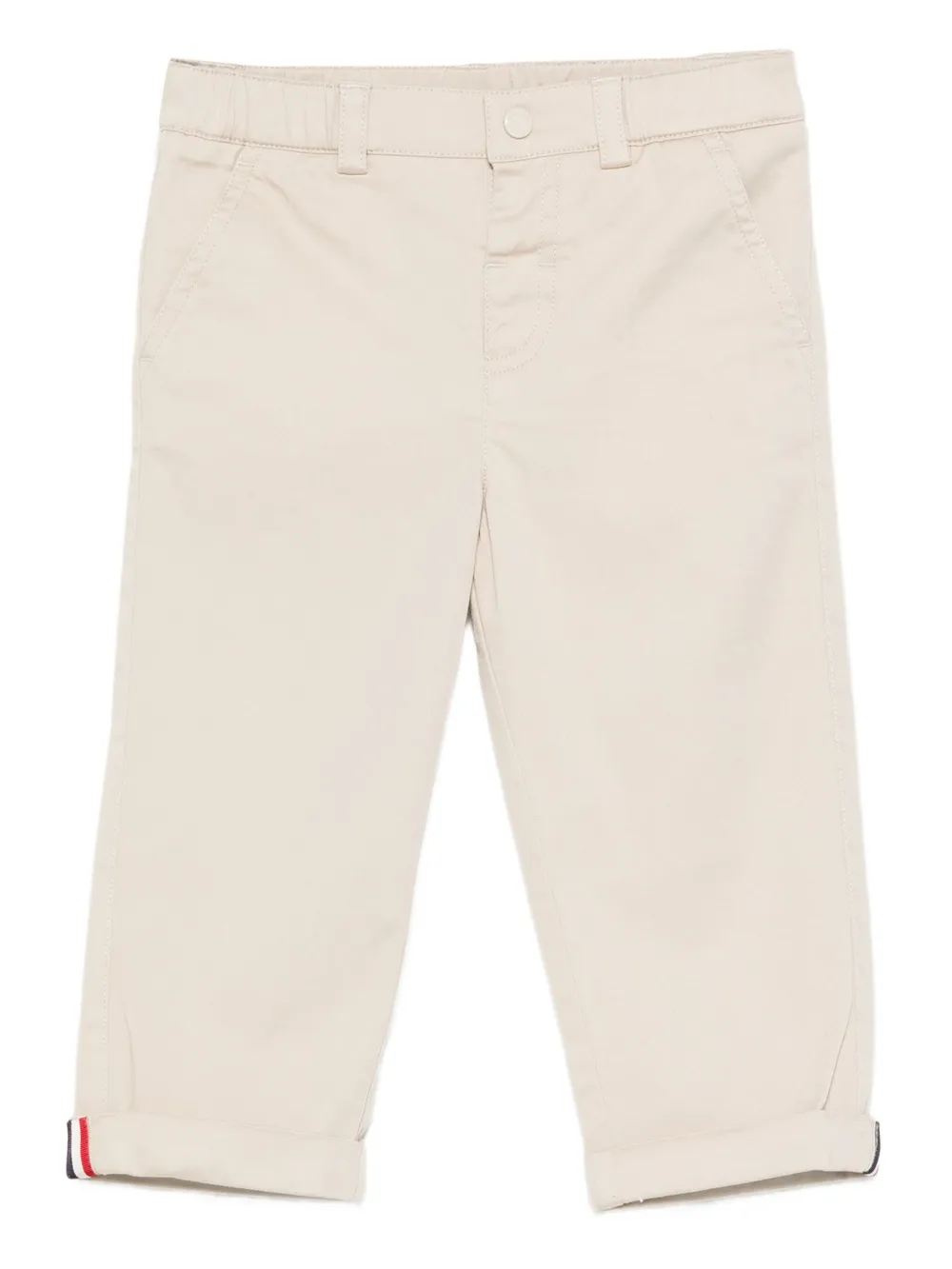 Moncler Enfant Katoenen broek Beige