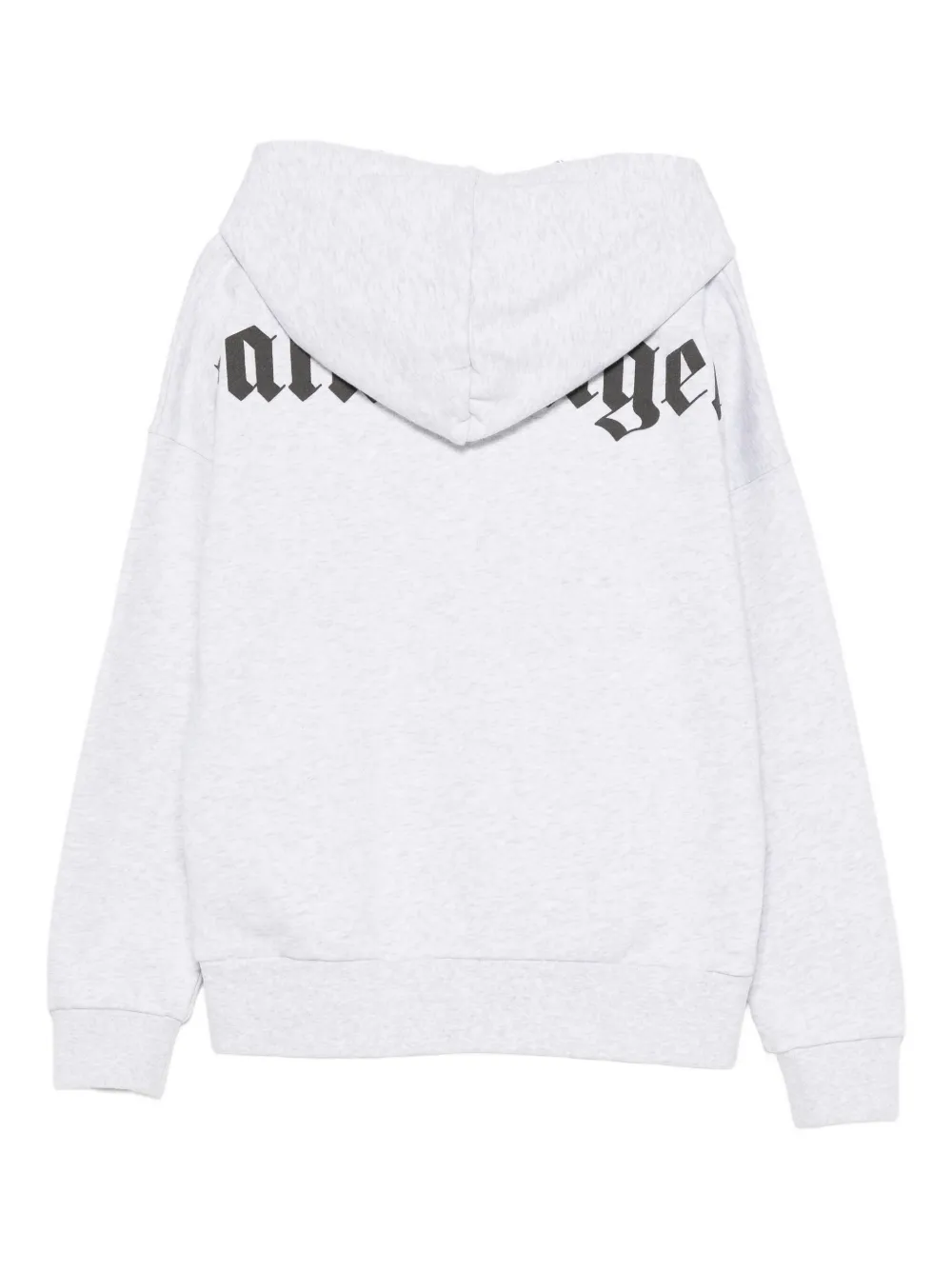 Palm Angels Kids Hoodie met logoprint Grijs