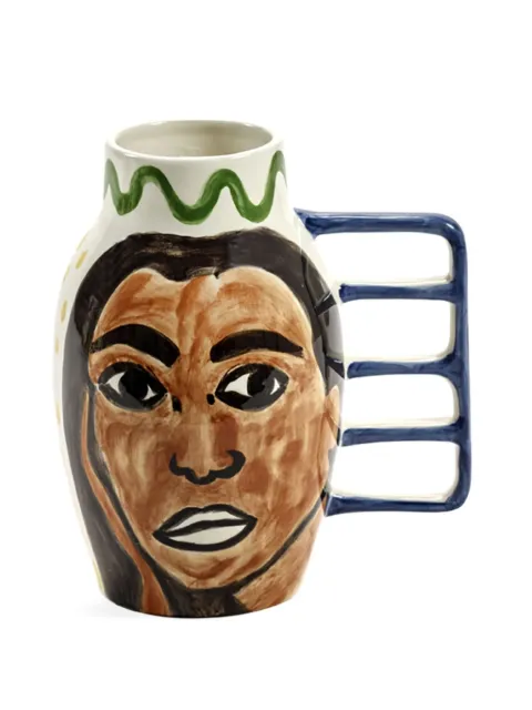 Serax painted-face vase
