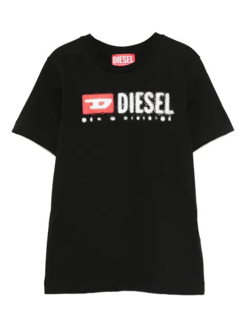 Diesel Kids T-Shirt mit Logo-Print