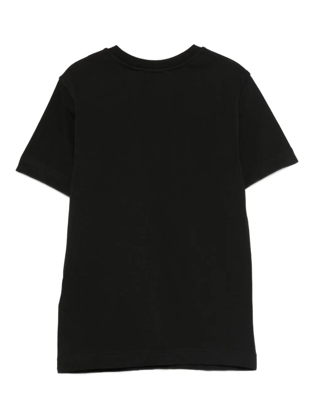 Diesel Kids logo-print T-shirt Zwart