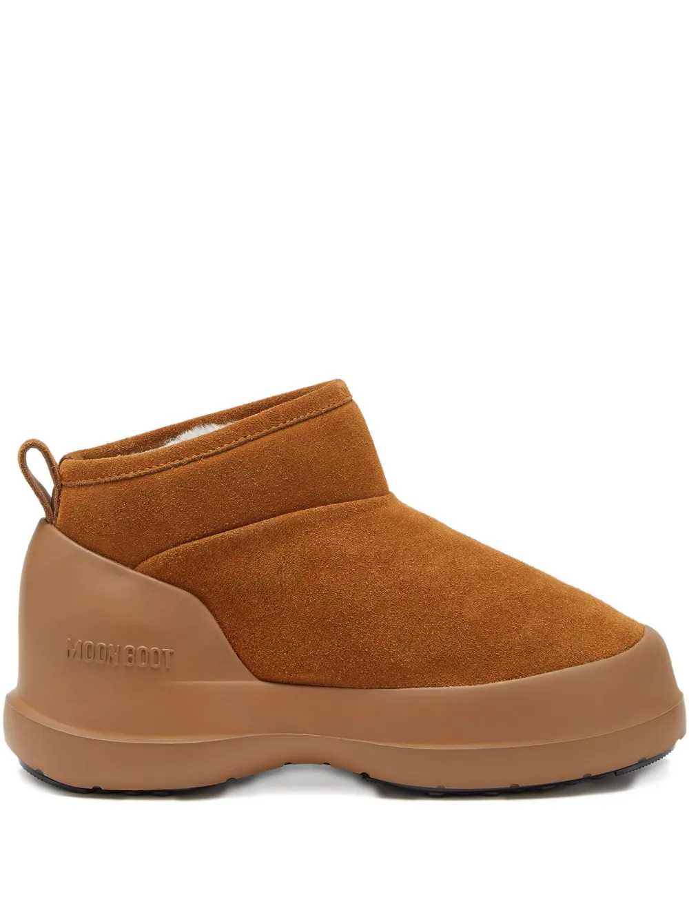 Moon Boot Mezzaluna スエードブーツ - ブラウン Moon Boot Mezzaluna スエードブーツ - ブラウン