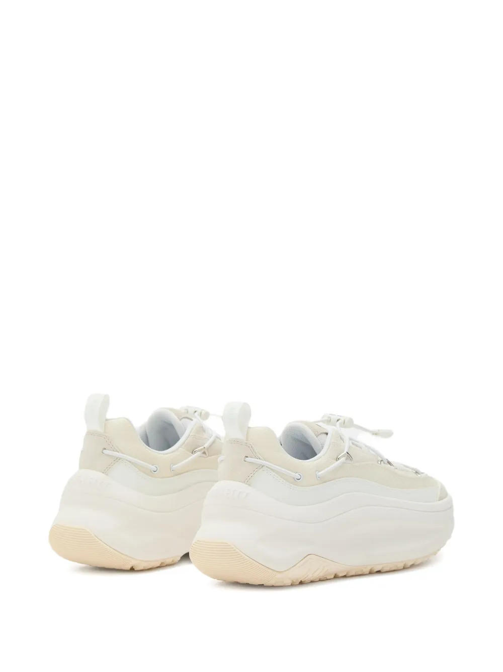 Moon Boot logo-embellished lace-up sneakers White