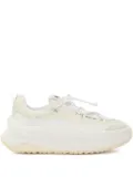 Moon Boot logo-embellished lace-up sneakers - White