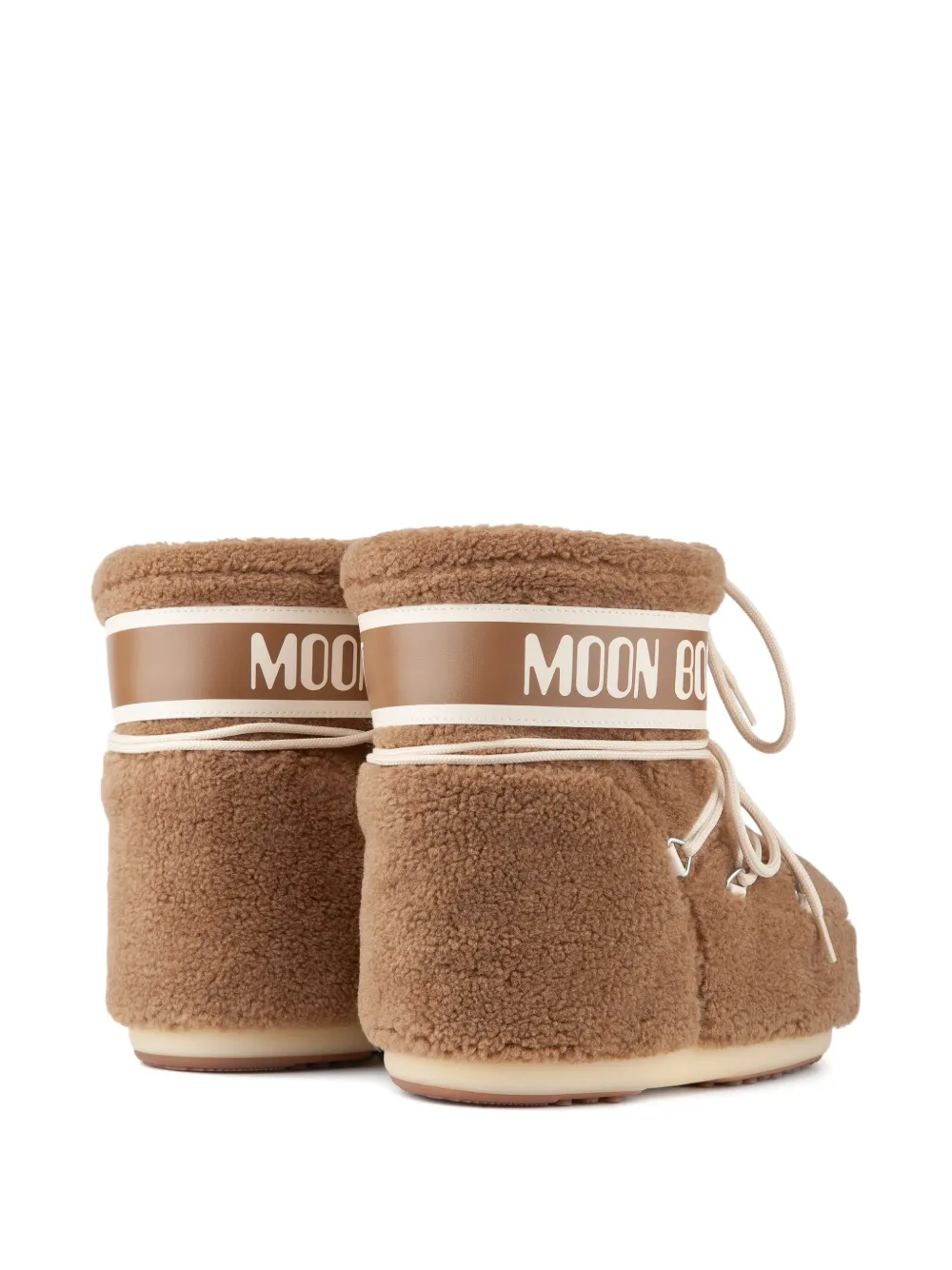 Moon Boot Icon fleece low boots Neutrals