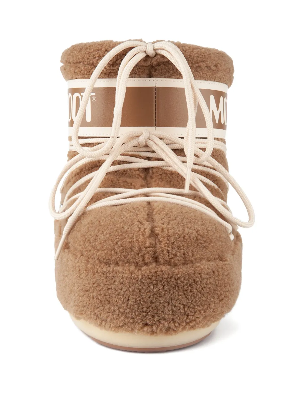 Moon Boot Icon fleece low boots Neutrals