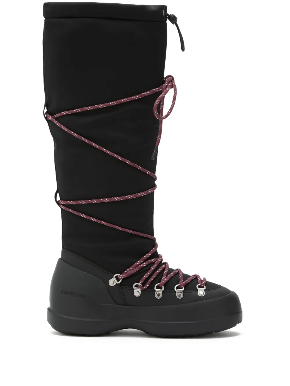 Moon Boot Luna veterlaarzen Zwart