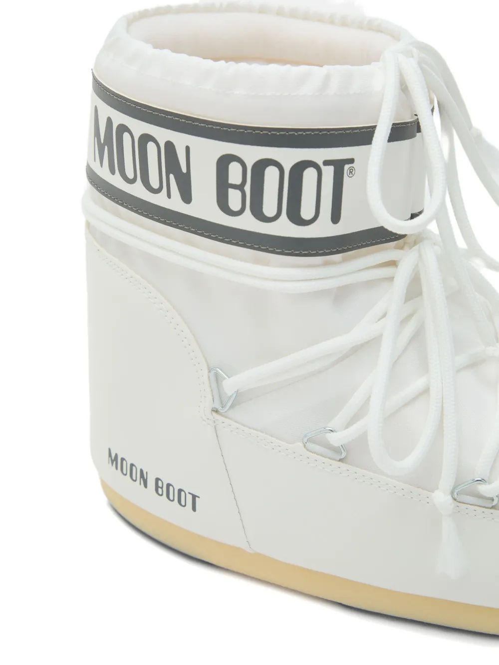 Moon Boot Icon laarzen met logoprint Wit