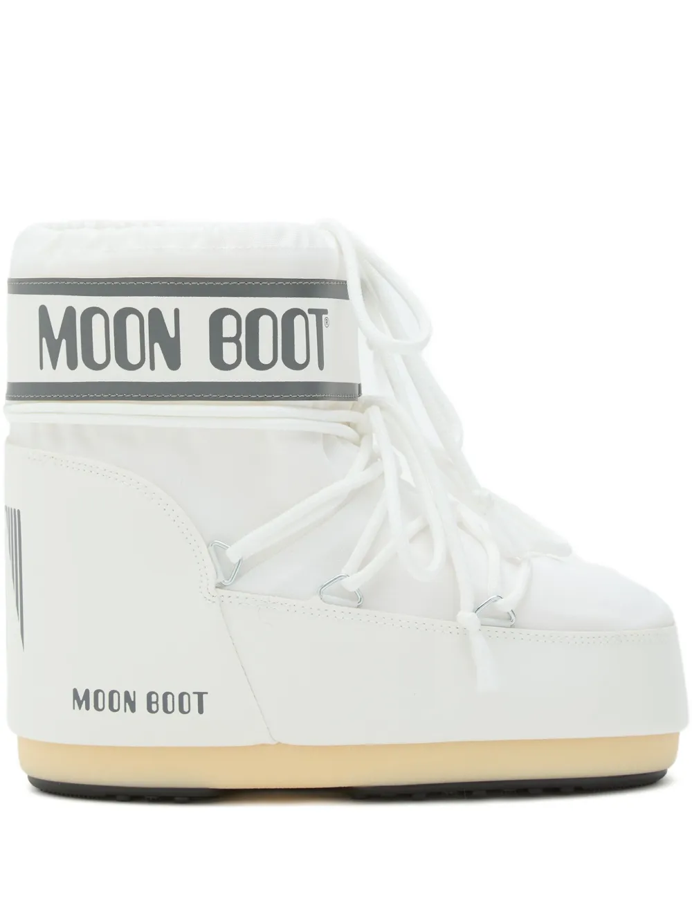 Moon Boot Icon logo-print padded boots White