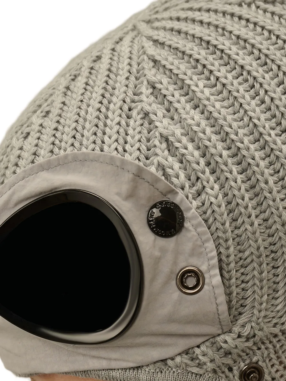 C.P. Company ribbed balaclava - Grijs