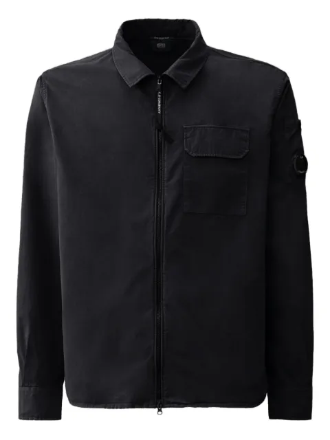 C.P. Company zip-pocket cotton overshirt