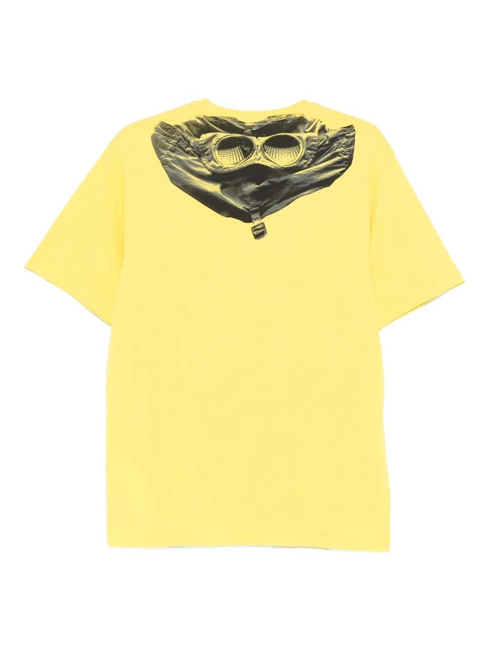 C.P. Company Katoenen T-shirt met logoprint - Geel
