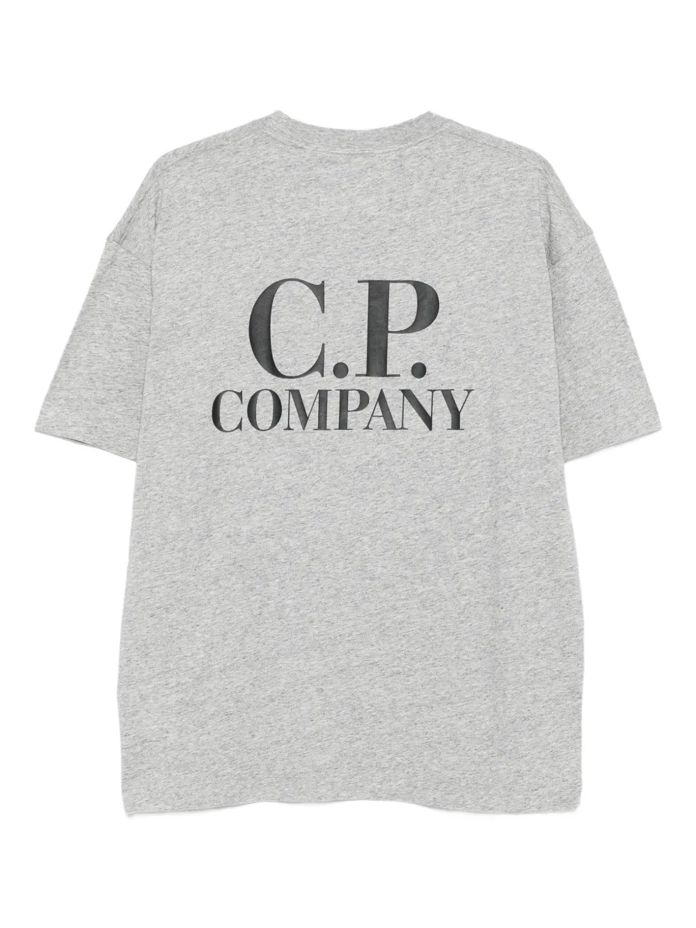 C.P. Company Katoenen T-shirt met logoprint - Grijs