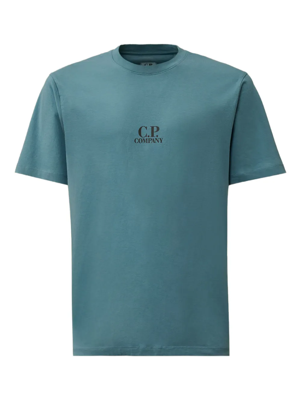 C.P. Company British Sailor logo-print crew-neck T-shirt - ブルー C.P. Company British Sailor logo-print crew-neck T-shirt - ブルー