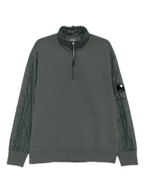 C.P. Company ハーフジップ スウェットシャツ | グレー | FARFETCH JP